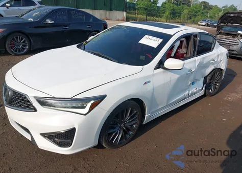 2022 Acura Ilx Premium A-Spec/Technology A-Spec из США, поврежденный, VIN 19UDE2F81NA008980
